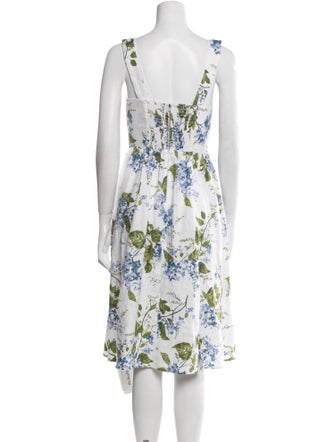 Reformation Linen Knee-Length Dress