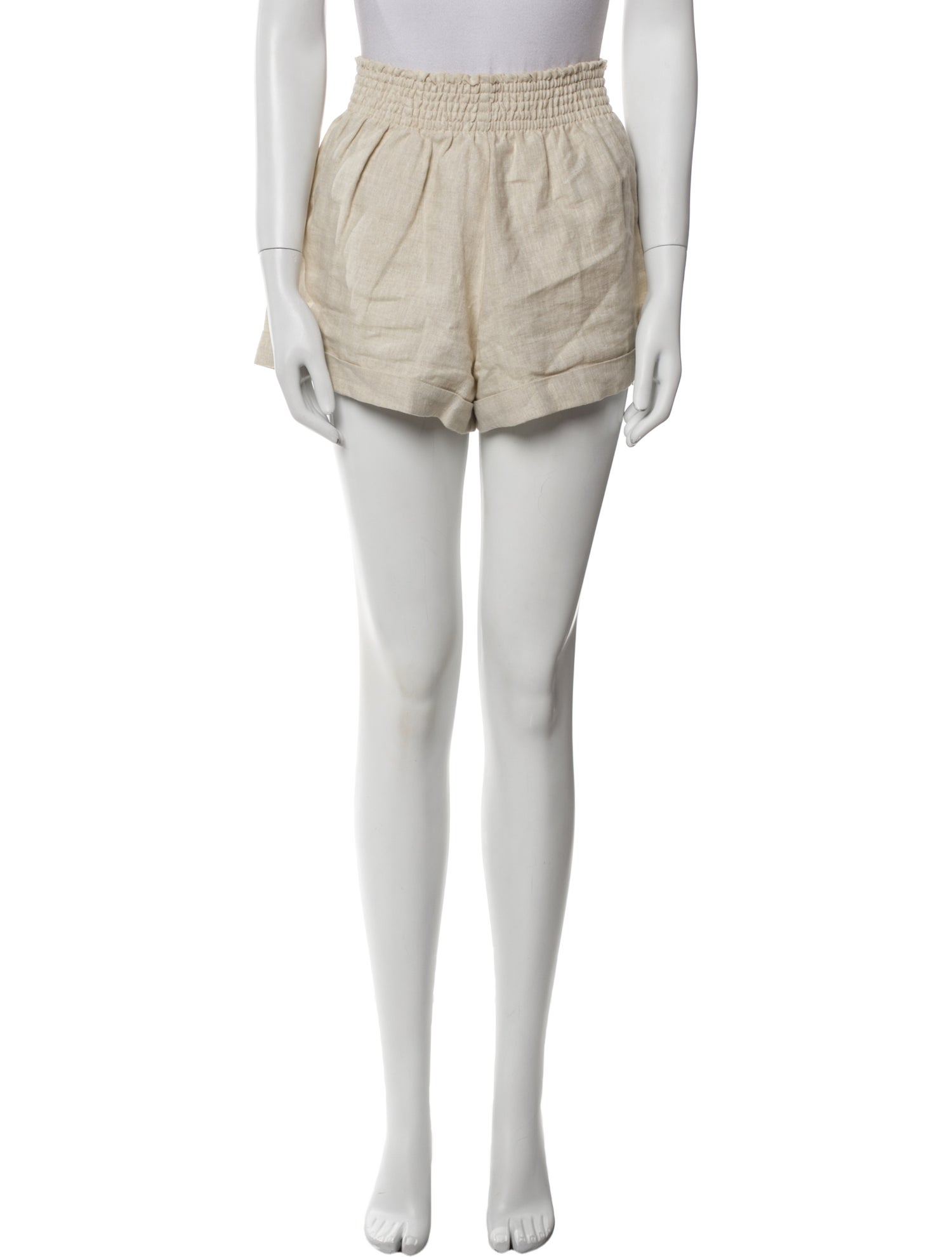 Reformation Linen Mini Shorts