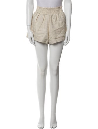 Reformation Linen Mini Shorts