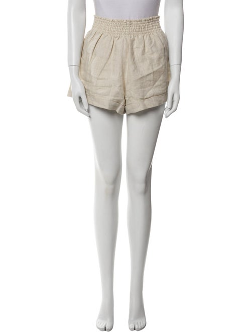 Reformation Linen Mini Shorts