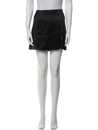 Reformation Silk Mini Skirt