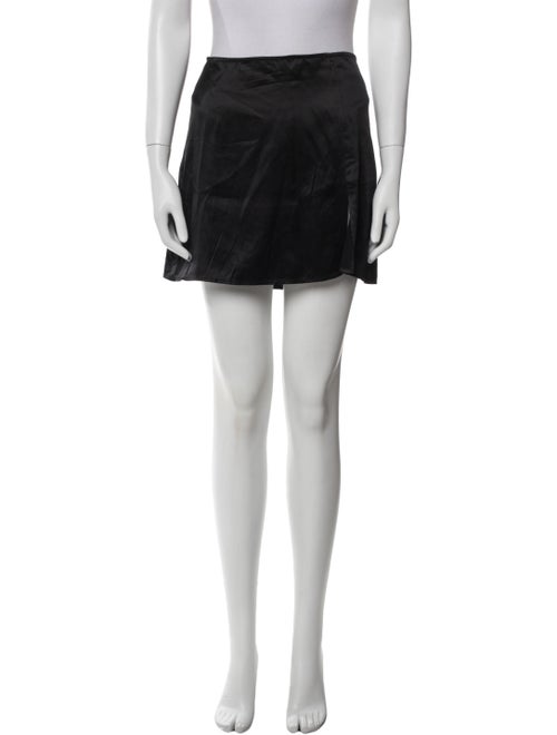 Reformation Silk Mini Skirt