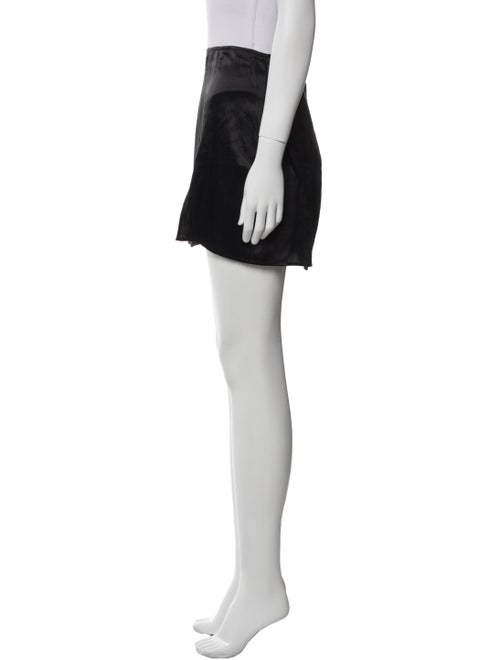 Reformation Silk Mini Skirt