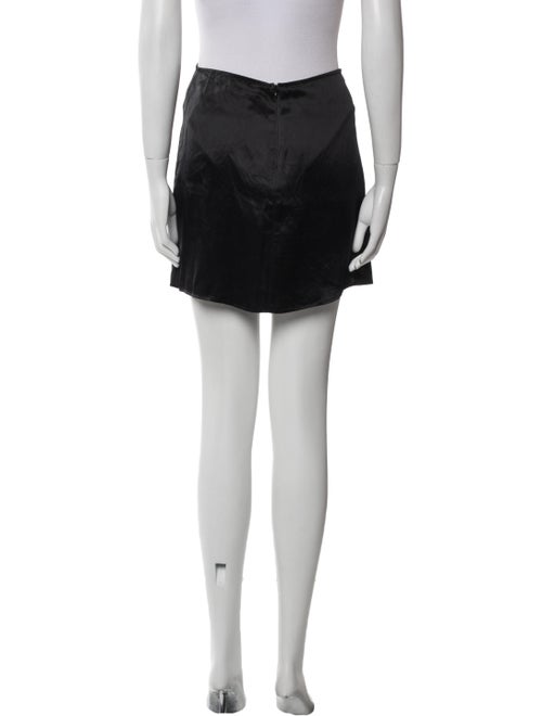 Reformation Silk Mini Skirt