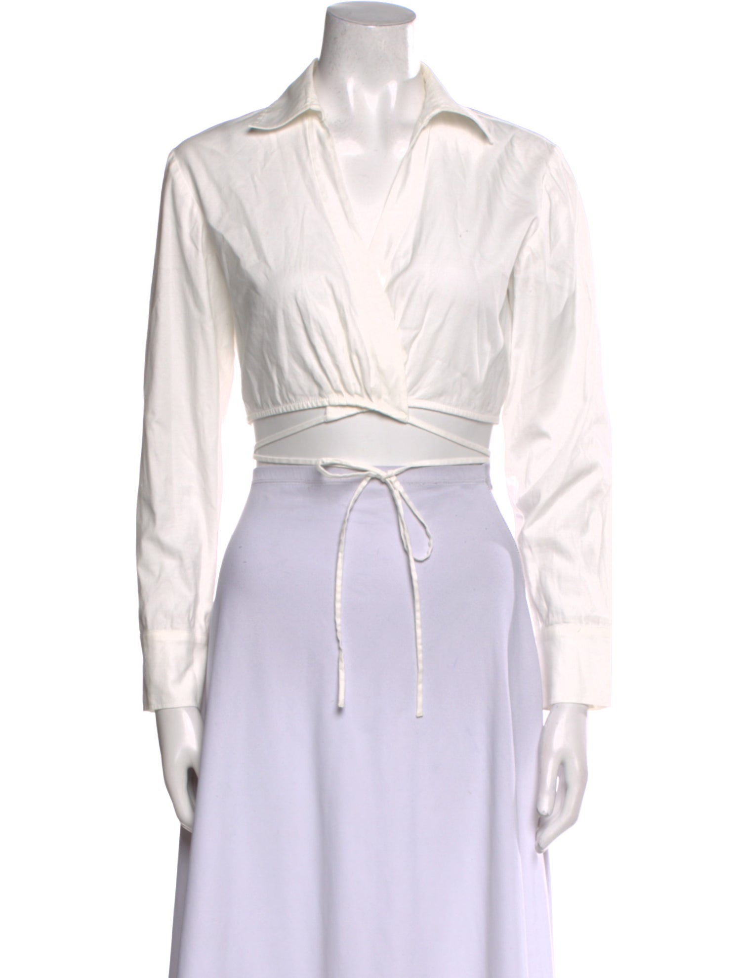 Reformation Long Sleeve Crop Top