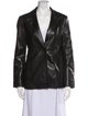 Reformation Lamb Leather Blazer
