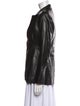 Reformation Lamb Leather Blazer