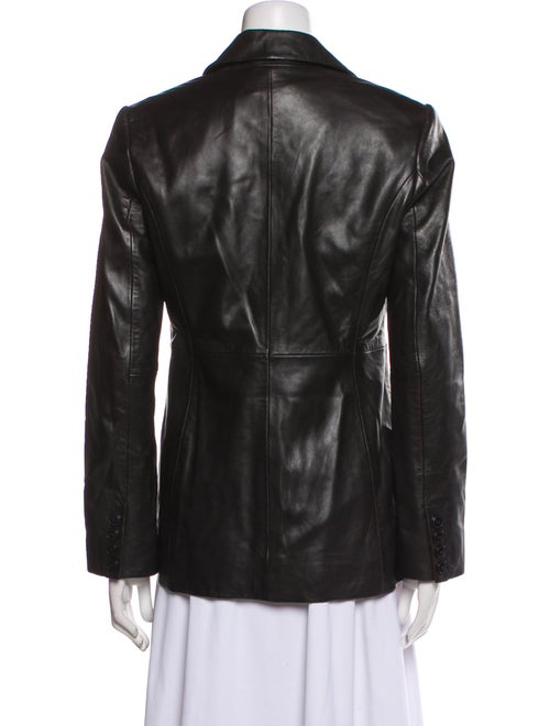 Reformation Lamb Leather Blazer