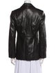 Reformation Lamb Leather Blazer