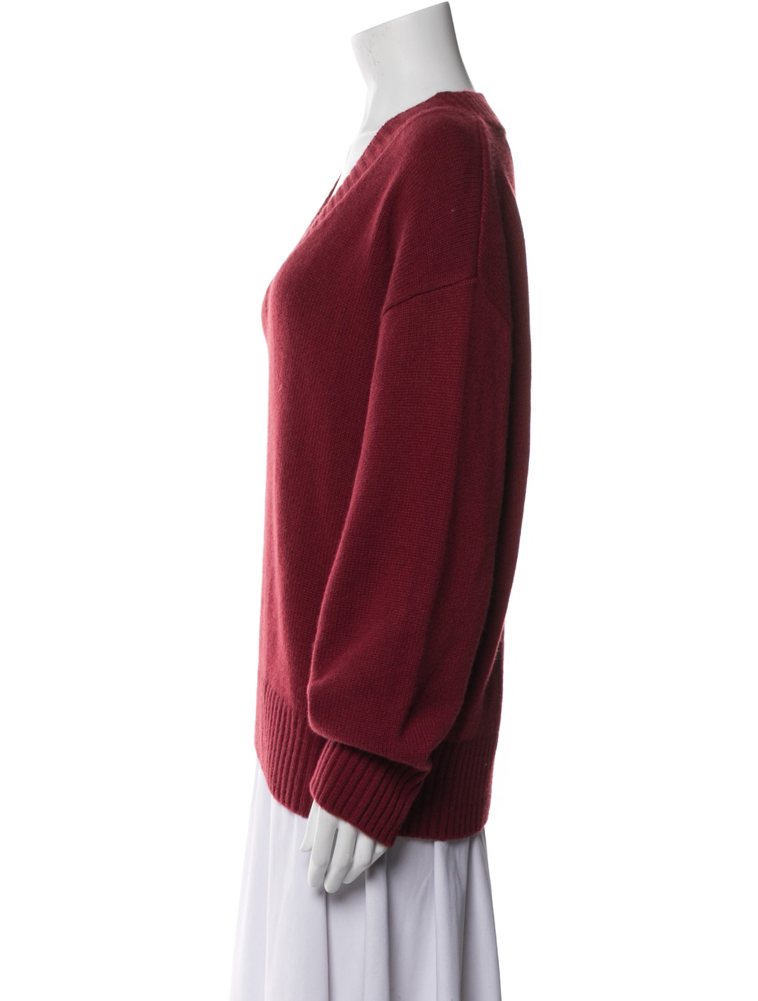 Reformation Cashmere V-Neck Sweater