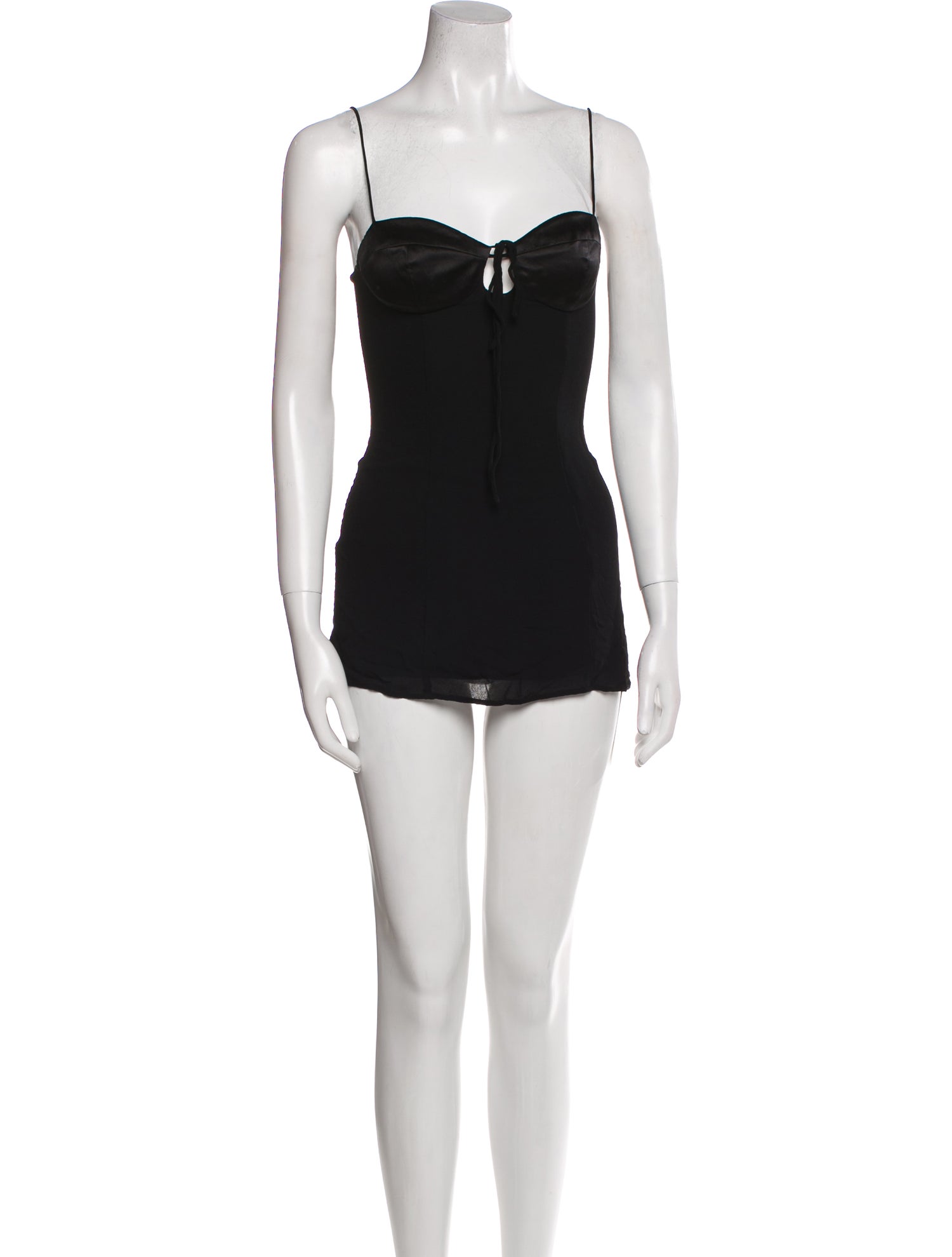 Reformation Square Neckline Mini Dress