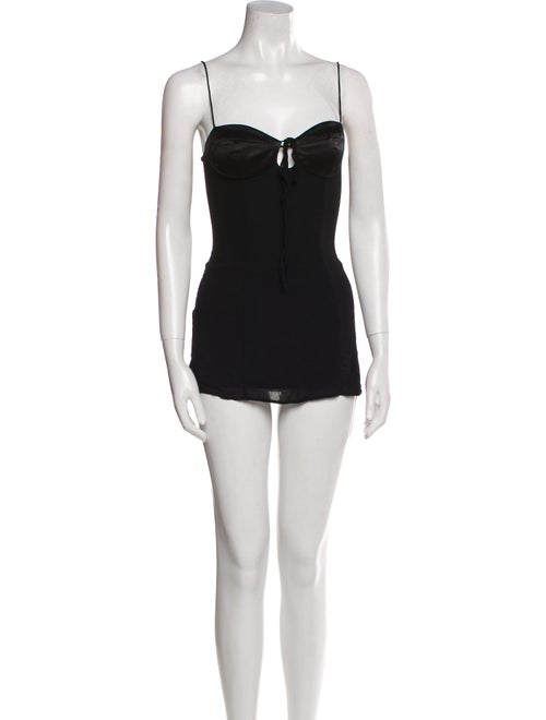 Reformation Square Neckline Mini Dress