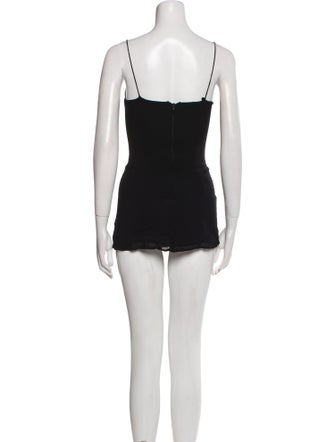 Reformation Square Neckline Mini Dress