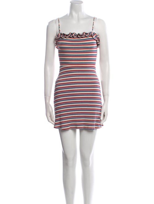 Reformation Striped Mini Dress
