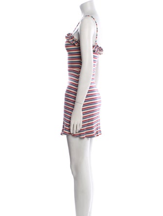 Reformation Striped Mini Dress