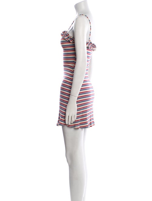Reformation Striped Mini Dress