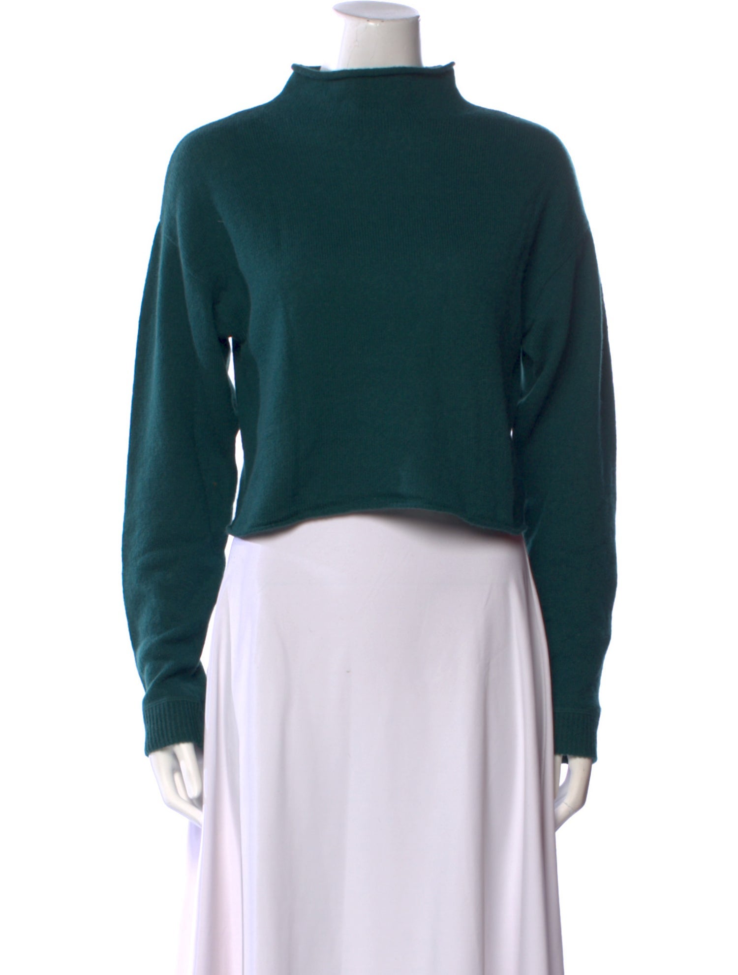 Reformation Cashmere Mock Neck Sweater