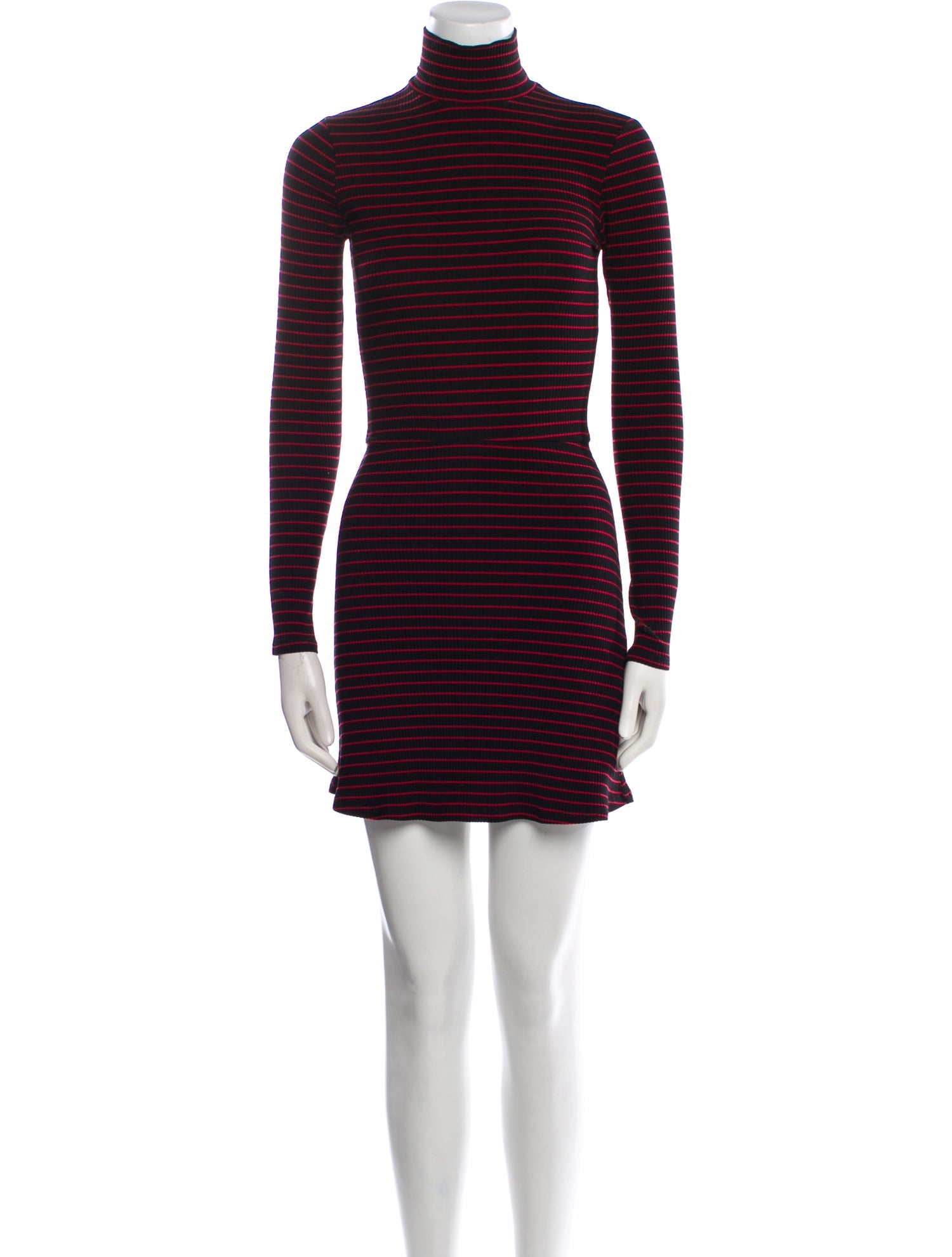 Reformation Striped Mini Dress