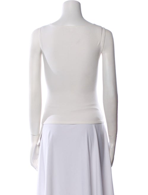 Reformation Bateau Neckline Sleeveless Top