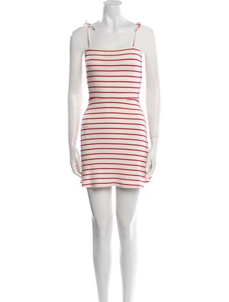 Reformation Striped Mini Dress