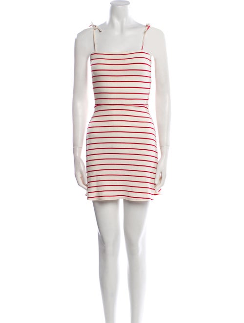 Reformation Striped Mini Dress