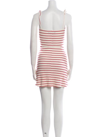 Reformation Striped Mini Dress