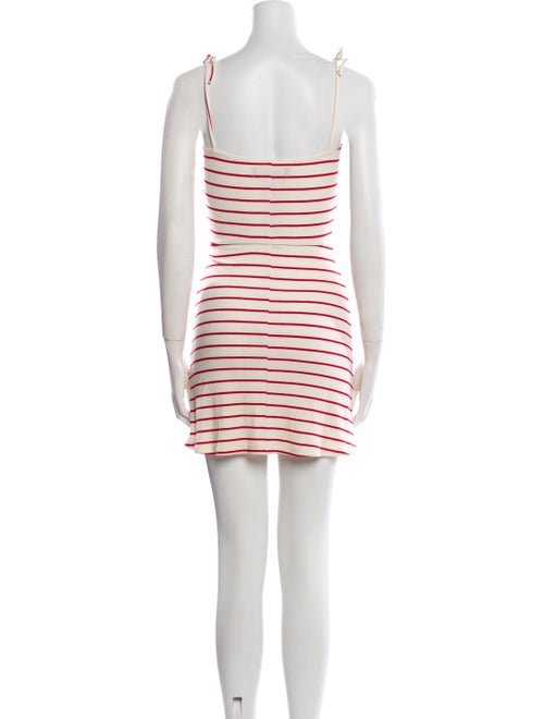 Reformation Striped Mini Dress