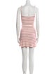 Reformation Striped Mini Dress