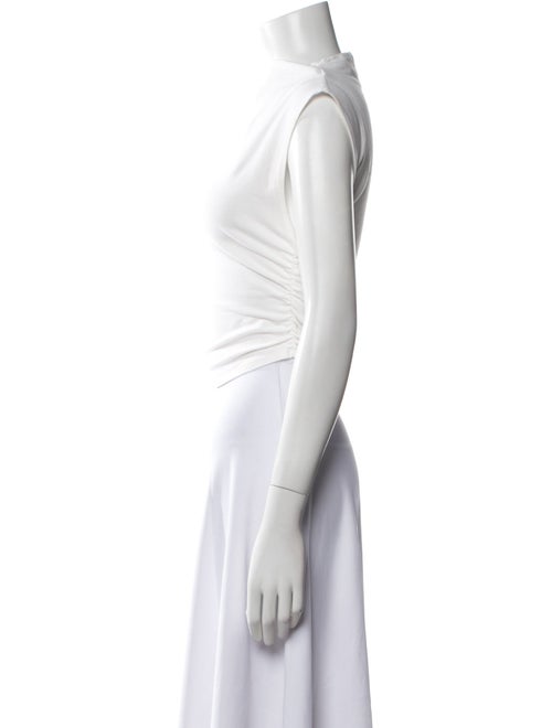 Reformation Bateau Neckline Sleeveless Crop Top