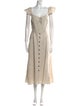 Reformation Linen Long Dress