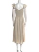 Reformation Linen Long Dress