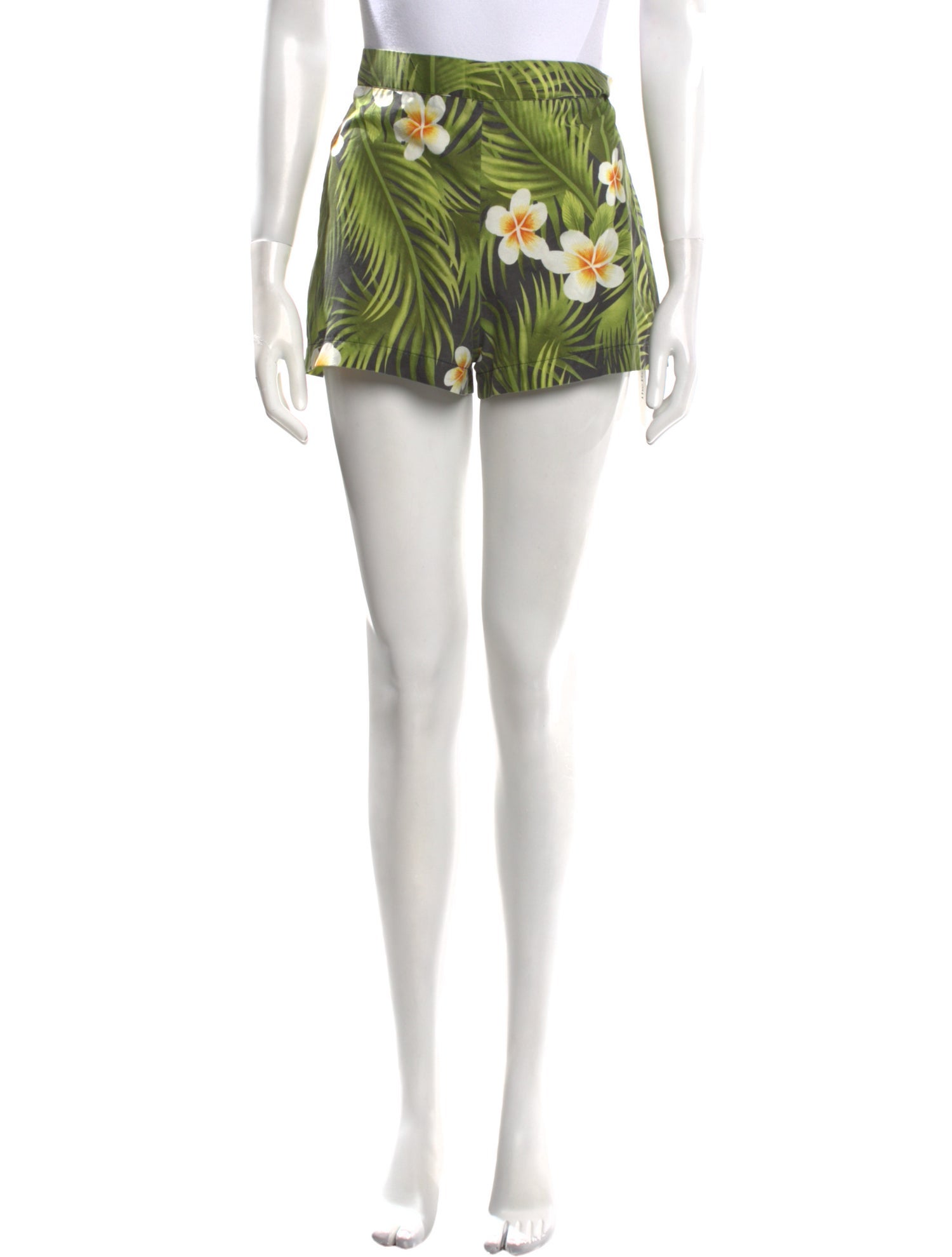 Reformation Printed Mini Shorts