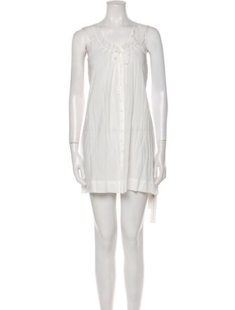 Reformation Ruffle Embellishment Nightgown