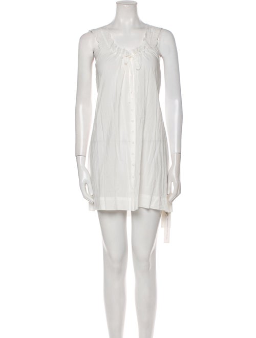 Reformation Ruffle Embellishment Nightgown