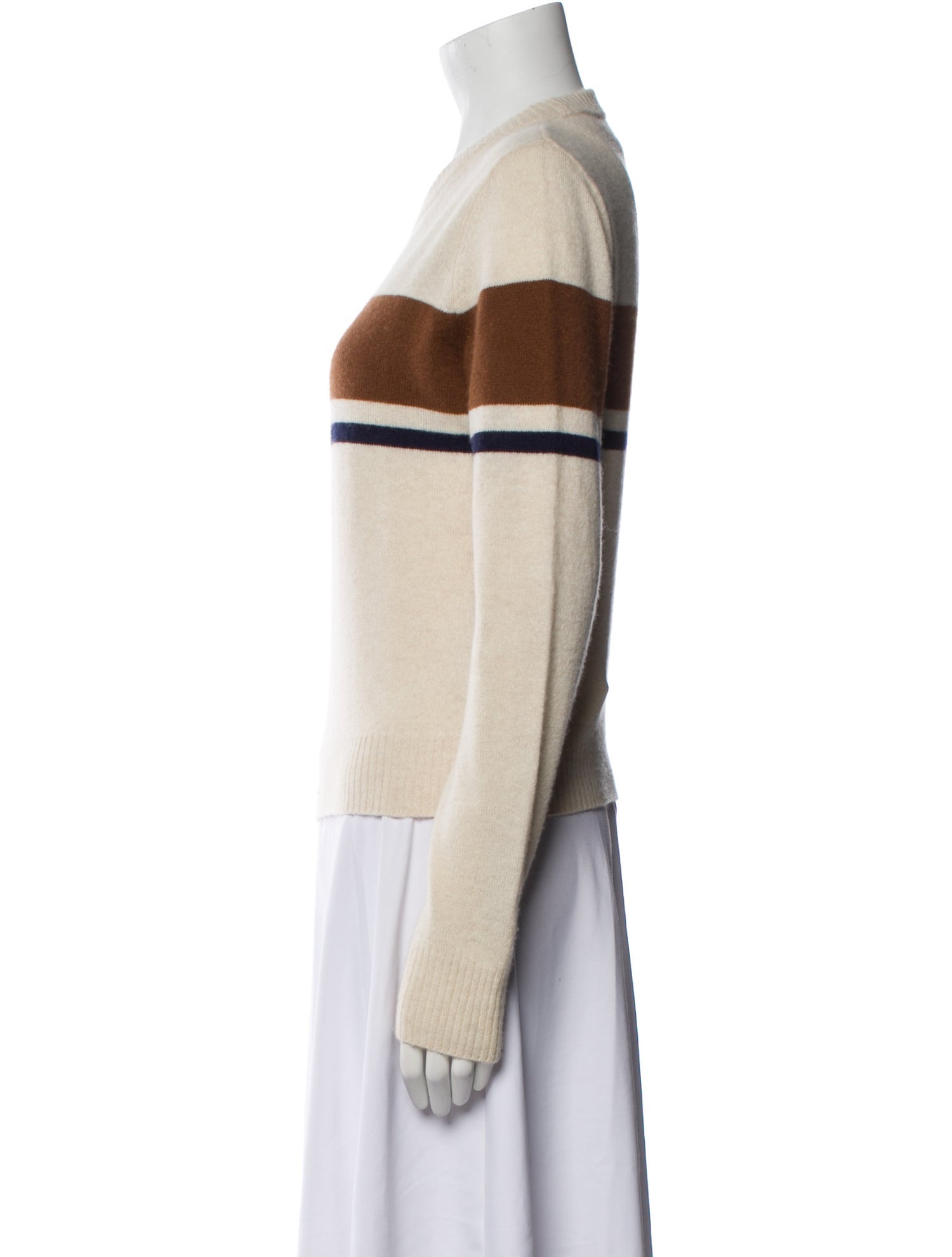 Reformation Cashmere Striped Sweater