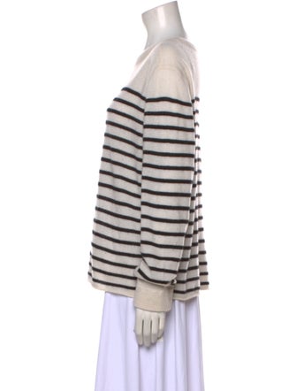 Reformation Cashmere Striped Sweater