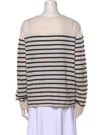 Reformation Cashmere Striped Sweater