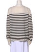 Reformation Cashmere Striped Sweater