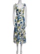 Reformation Floral Print Long Dress