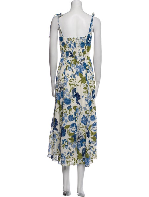 Reformation Floral Print Long Dress