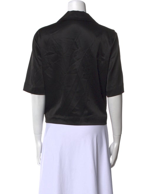 Reformation V-Neck Short Sleeve Crop Top