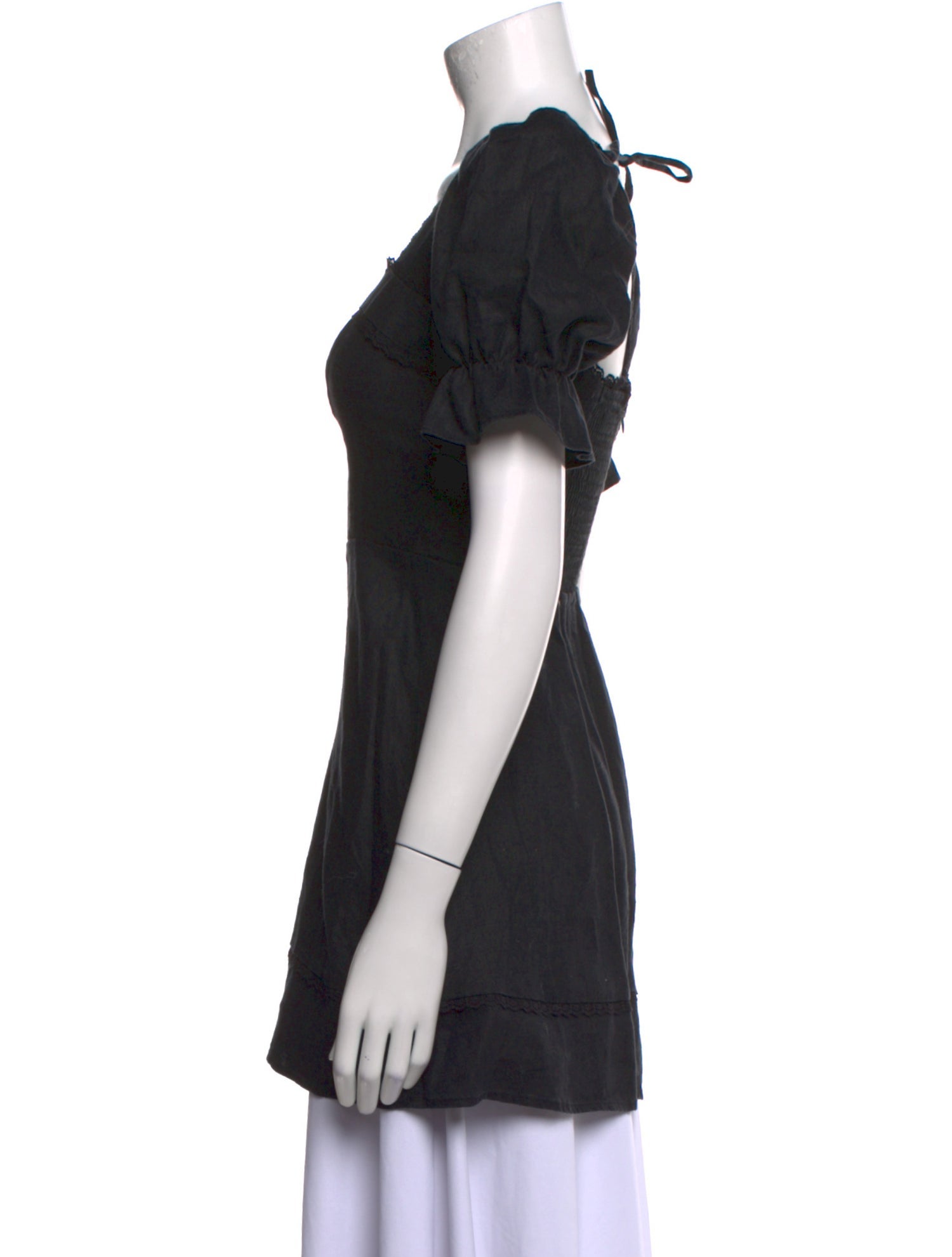 Reformation Linen Square Neckline Tunic