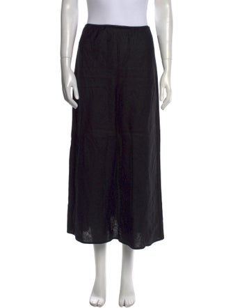 Reformation Linen Midi Length Skirt