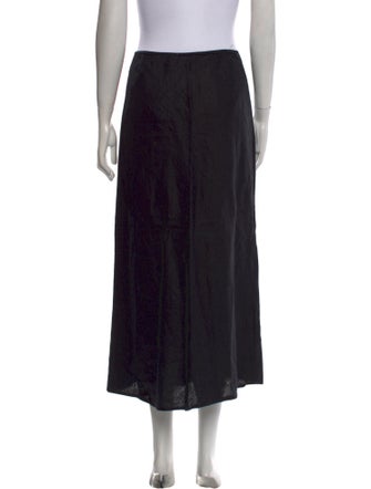 Reformation Linen Midi Length Skirt