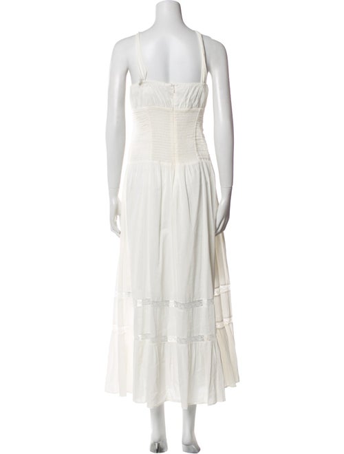 Reformation Square Neckline Long Dress