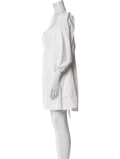 Reformation Square Neckline Mini Dress