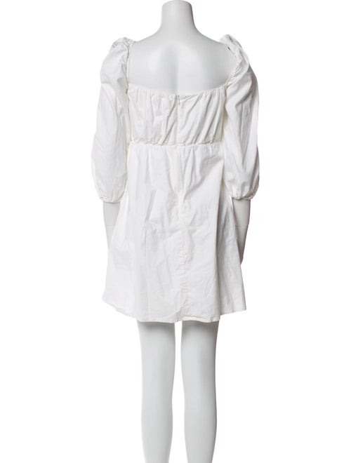 Reformation Square Neckline Mini Dress