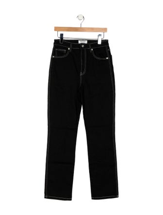 Reformation High-Rise Straight Leg Jeans
