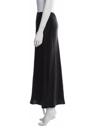 Reformation Silk Midi Length Skirt