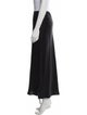 Reformation Silk Midi Length Skirt